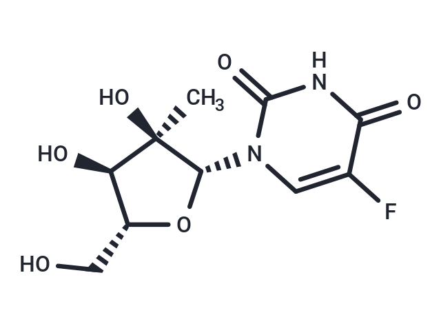 2'-C-methyl-5-fluorouriddine