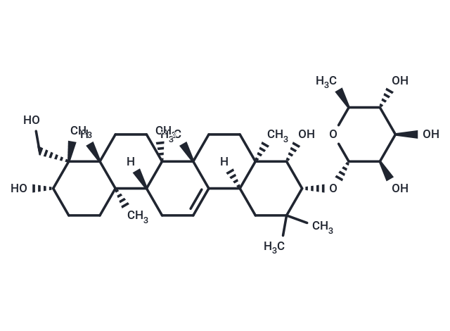 Soyasapogenol A 21-O-α-L-rhamnopyranoside