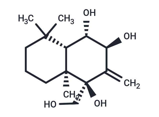 Drim-8(12)-ene-6β,7α,9α,11-tetraol