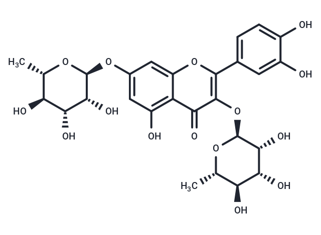 Quercetin 3,7-di-O-rhamnoside