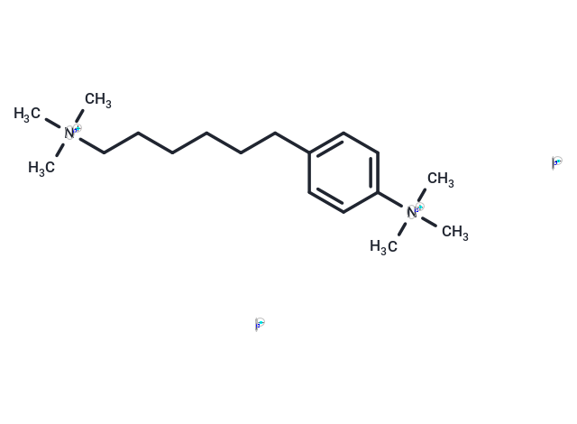 Ammonium, (6-(p-trimethylammoniophenyl)hexyl)trimethyl-, diiodide