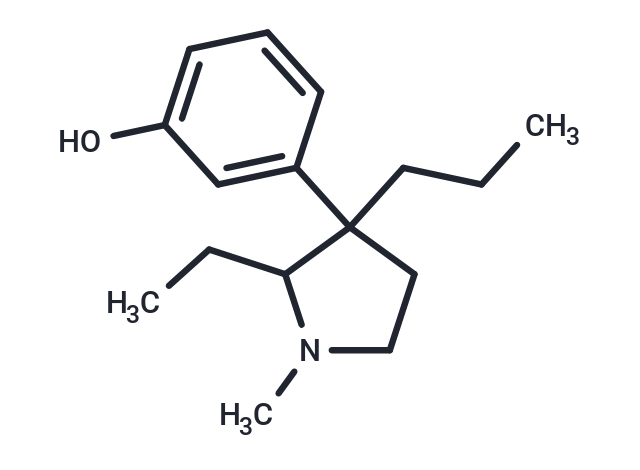 Phenol, m-(2-ethyl-1-methyl-3-propyl-3-pyrrolidinyl)-