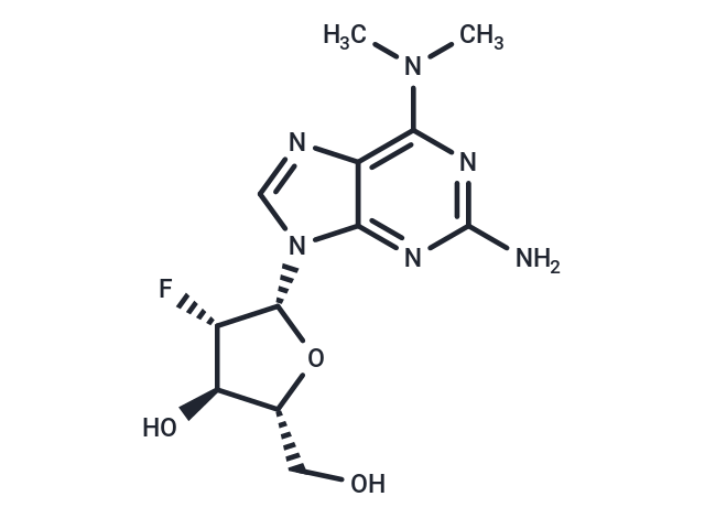 2-Amino-N6,N6-dimethyl-2’-deoxy-2’-fluoro-beta-D-arabinoadenosine