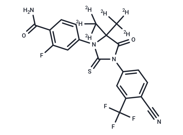 N-desmethyl Enzalutamide D6