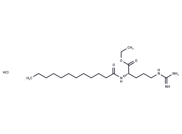 (S)-Ethyl 2-dodecanamido-5-guanidinopentanoate hydrochloride