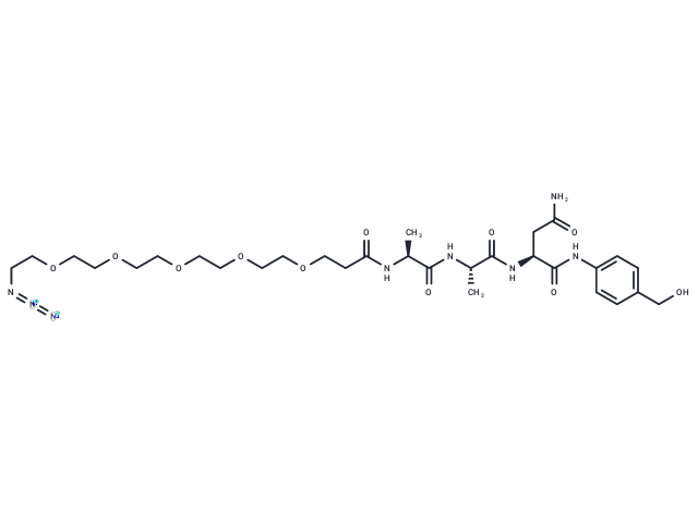 Azido-PEG5-Ala-Ala-Asn-PAB