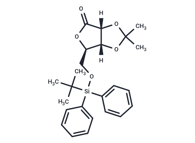 5-O-t-Butyldiphenyl   silyl-2,3-O-isopropylidene-D-ribono-1,4-lactone