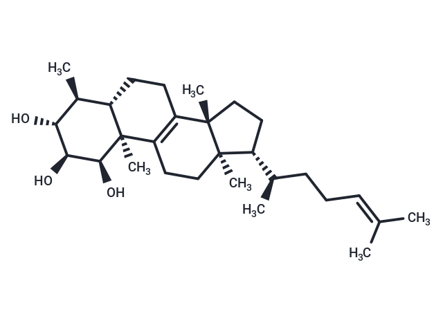 29-Norlanosta-8,24-diene-1alpha,2alpha,3beta-triol