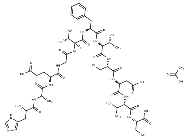 HAEGTFTSDVS acetate