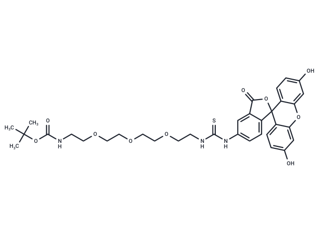 Fluorescein-PEG3-NH-Boc