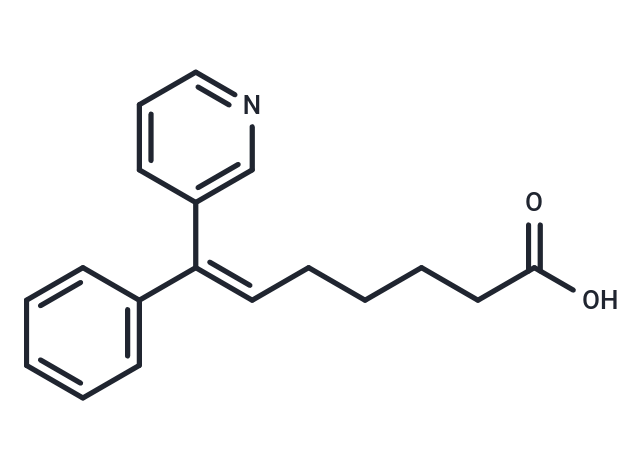 (6Z)-7-Phenyl-7-(3-Pyridinyl)-6-Heptenoic Acid
