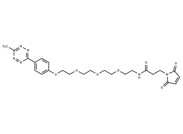 Methyltetrazine-PEG4-maleimide