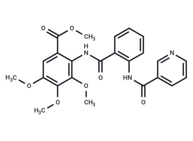 Methyl 3,4,5-trimethoxy-2-(2-(nicotinamido)benzamido)benzoate