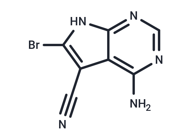 4-Amino-6-bromo-5-cyano-7H-pyrrolo[2,3-d]pyrimidine