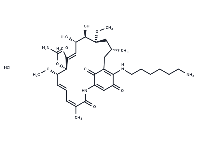 Aminohexylgeldanamycin hydrochloride