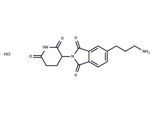 Thalidomide-4-C3-NH2 hydrochloride