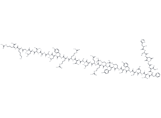 [Arg-15,20,21,Leu17]-PACAP-Gly-Lys-Arg-NH2