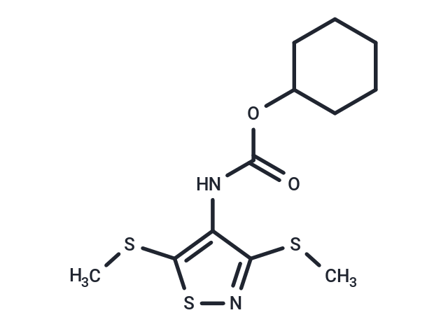 Cyclohexyl [3,5-bis(methylthio)-4-isothiazolyl]carbamate