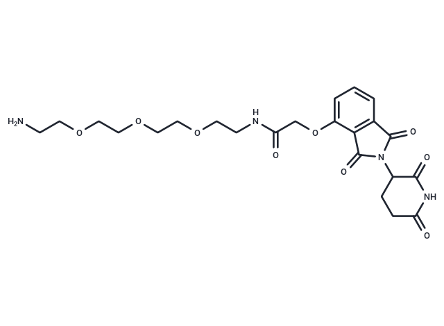 Thalidomide-O-amido-PEG3-C2-NH2