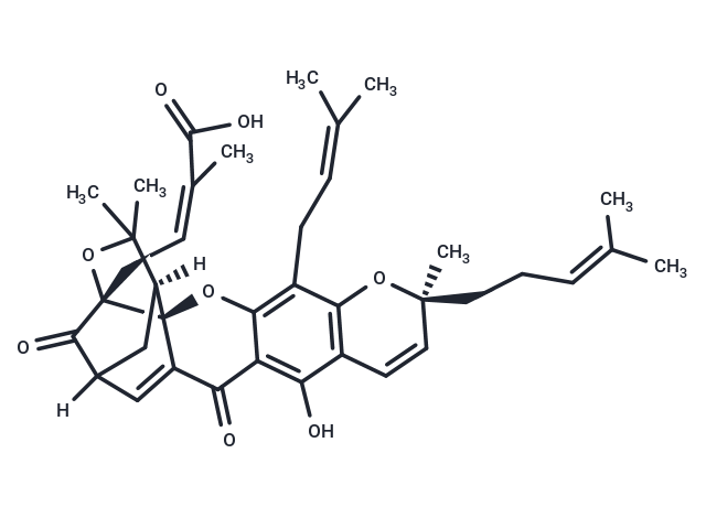 Epigambogic acid