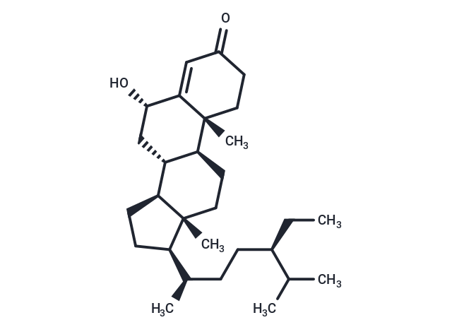 6α-Hydroxystigmast-4-en-3-one