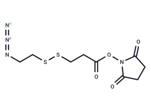 Azidoethyl-SS-propionic NHS ester