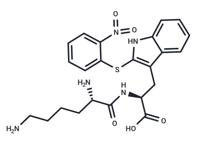 o-Nitrophenylsulfenyl-lysyl-tryptophan
