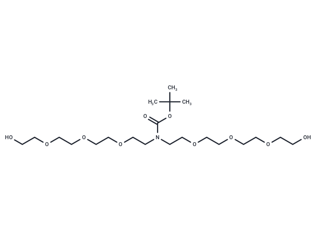 N-Boc-N-bis(PEG4-OH)