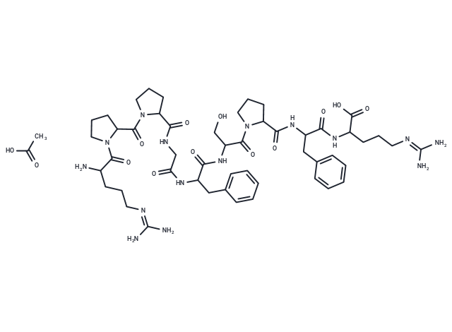 Bradykinin (acetate)