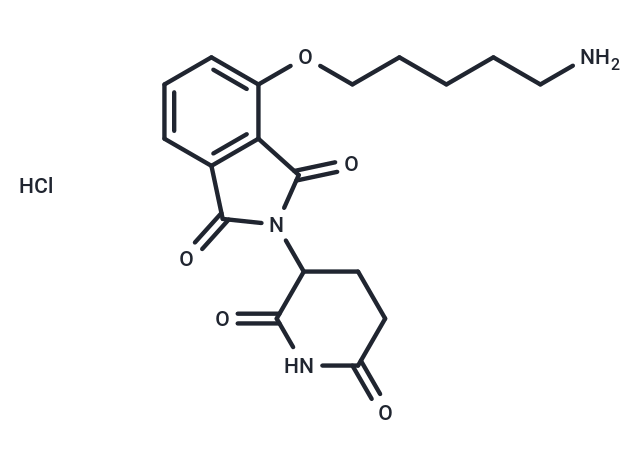 Thalidomide-O-C5-NH2 hydrochloride