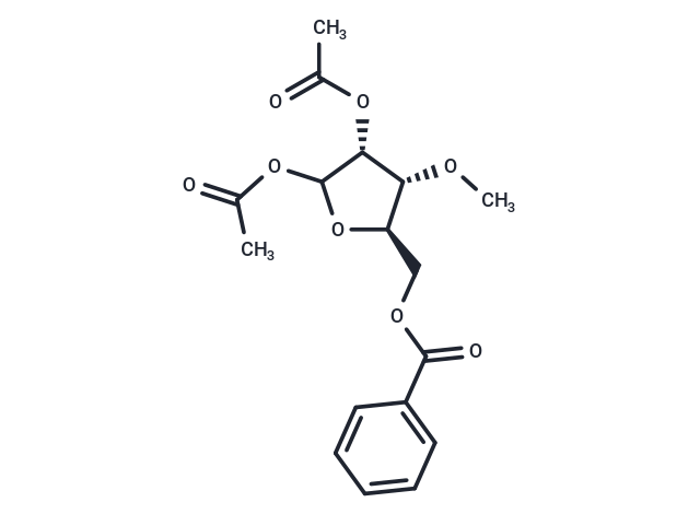 1,2-Di-O-acetyl-5-benzoyl-3-O-methyl-D-ribofuranose