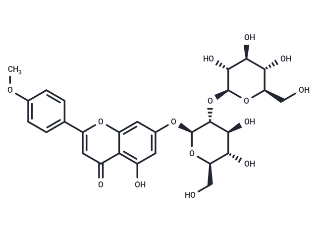 Acacetin 7-O-β-sophoroside