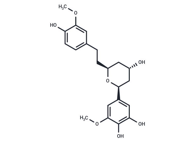 1,5-Epoxy-3-hydroxy-1-(3,4-dihydroxy-5-methoxyphenyl)-7-(4-hydroxy-3-methoxyphenyl)heptane