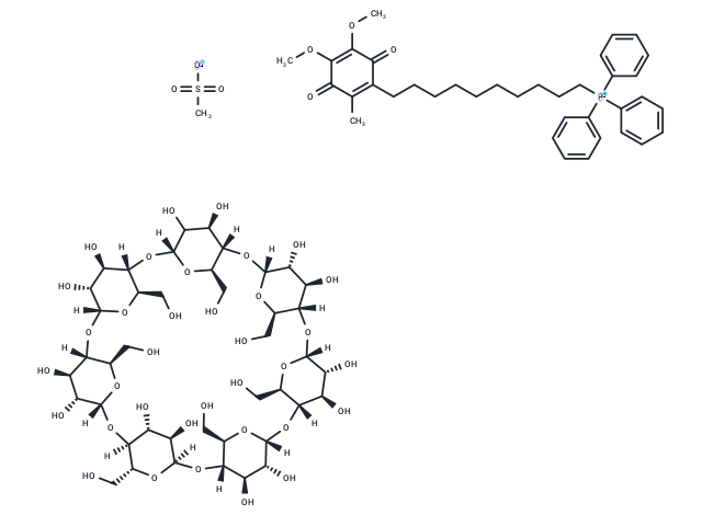 Mitoquinone-cyclodextrin