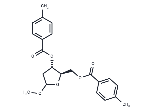 1-(a,b)-O-methyl-3,5-di-(O-p-toluoyl)-2-deoxy-D-ribose