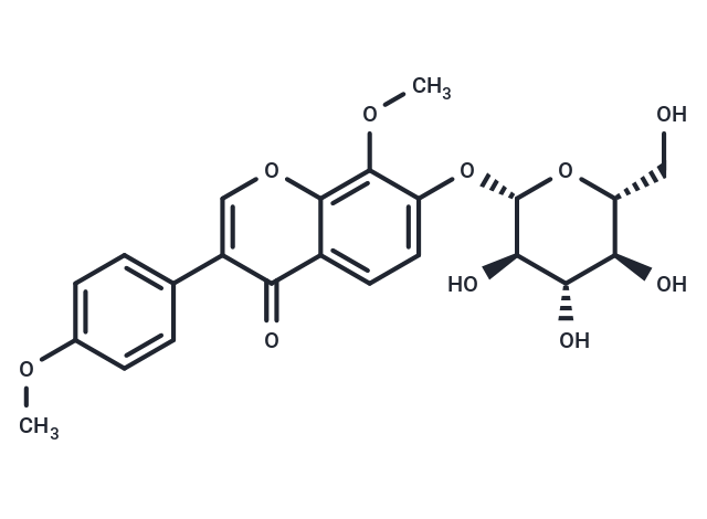 8-O-Methylretusin-7-O-beta-D-glucopyranoside