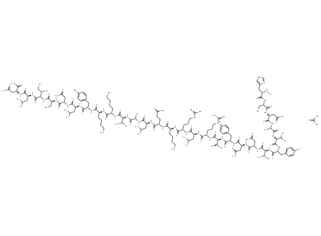 [D-p-Cl-Phe6,Leu17]-VIP acetate