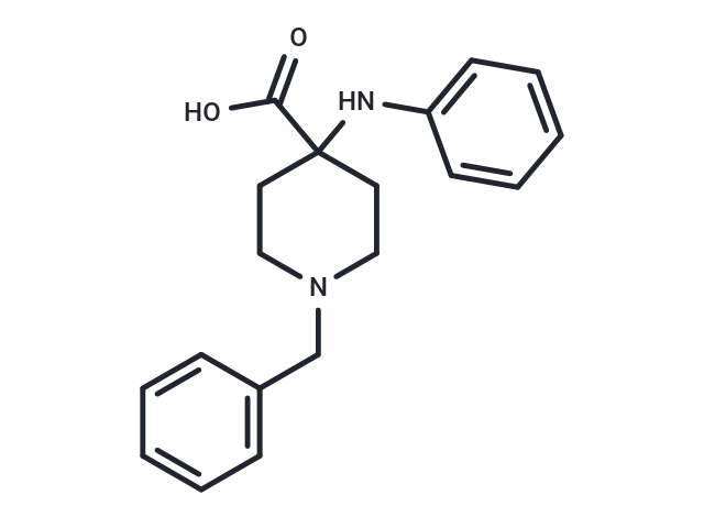 1-Benzyl-4-(phenylamino)piperidine-4-carboxylic acid