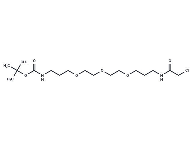 Chloroacetamido-C-PEG3-C3-NHBoc