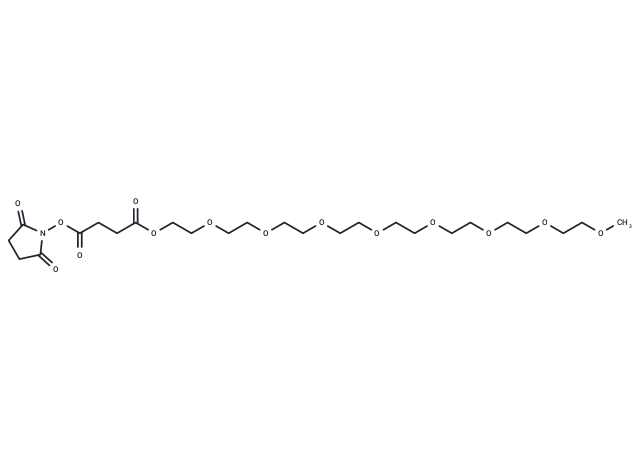 m-PEG8-ethoxycarbonyl-NHS ester