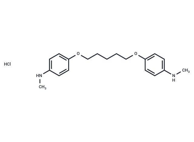 Aniline, 4,4'-(pentamethylenedioxy)bis(N-methyl-, dihydrochloride