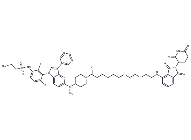 PROTAC BRAF-V600E degrader-1