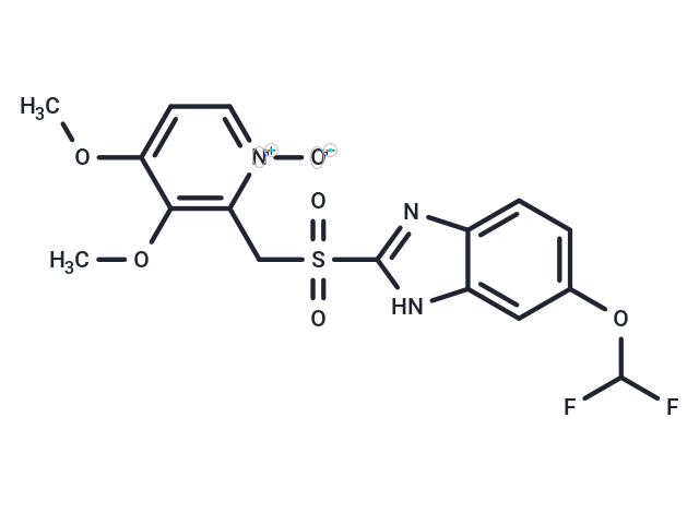 2-(((6-(Difluoromethoxy)-1H-benzo[d]imidazol-2-yl)sulfonyl)methyl)-3,4-dimethoxypyridine 1-oxide