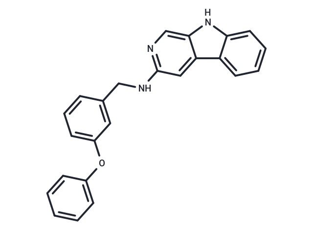 3-(3-Phenoxybenzyl)amino-β-carboline
