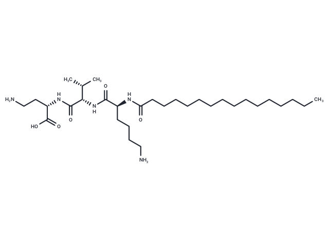 Palmitoyl dipeptide-5 diaminohydroxybutyrate