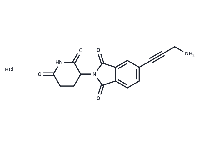 Thalidomide-5-propargyne-NH2 hydrochloride