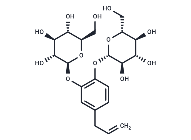 3,4-Dihydroxyallylbenzene 3,4-di-O-glucoside