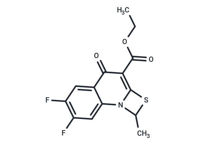 Ethyl 6,7-difluoro-1-methyl-4-oxo-1,4-dihydro-[1,3]thiazeto[3,2-a]quinoline-3-carboxylate