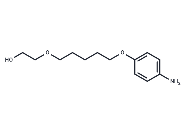 Ethanol, 2-(5-(p-aminophenoxy)pentyloxy)-