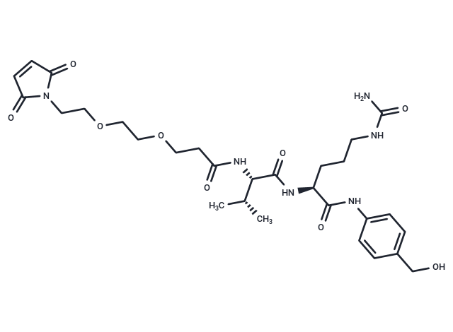 Mal-PEG2-Val-Cit-amido-PAB-OH
